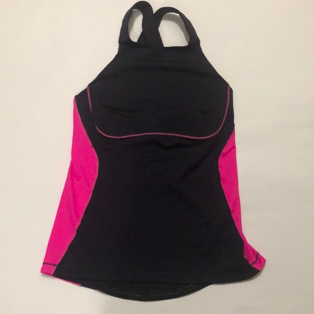 Lululemon womens purple-pink tank top